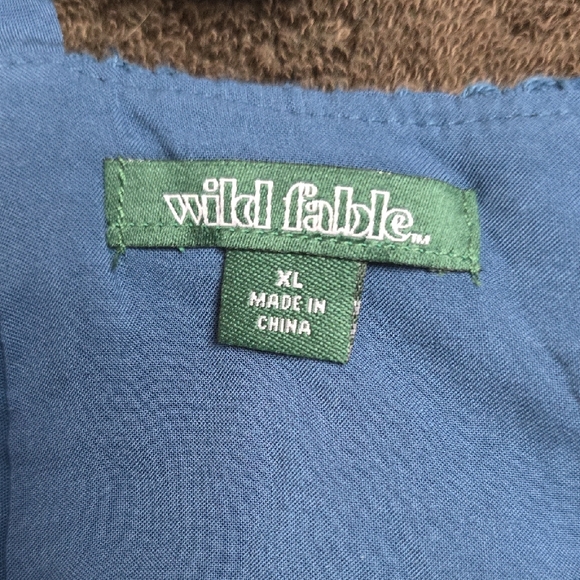 Wild Fable Blue Open‎ Back Lined Summer Dress - Picture 2 of 7